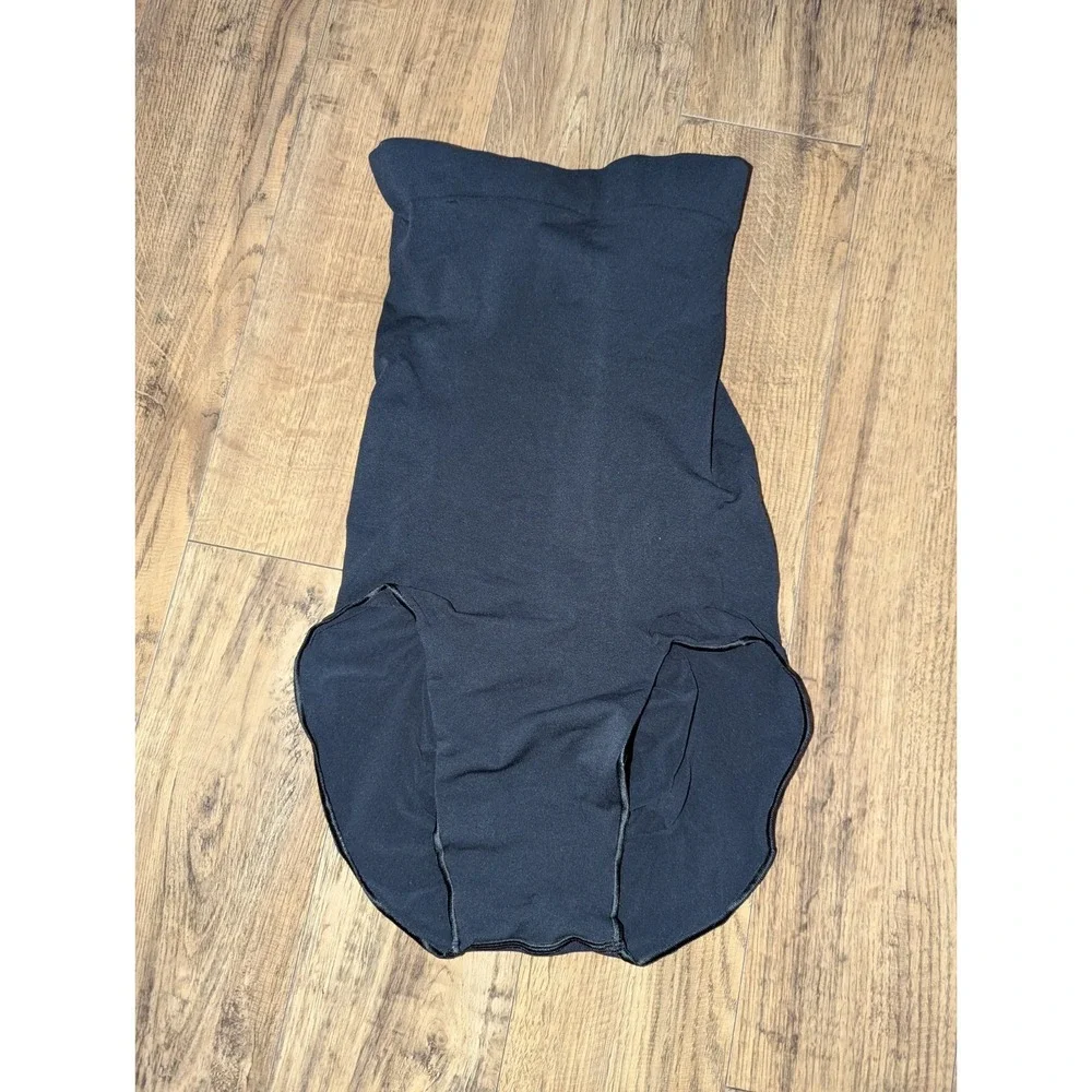 Skims Seamless Sculpt Mid‎ Waist Brief Black Onyx Size 4XL